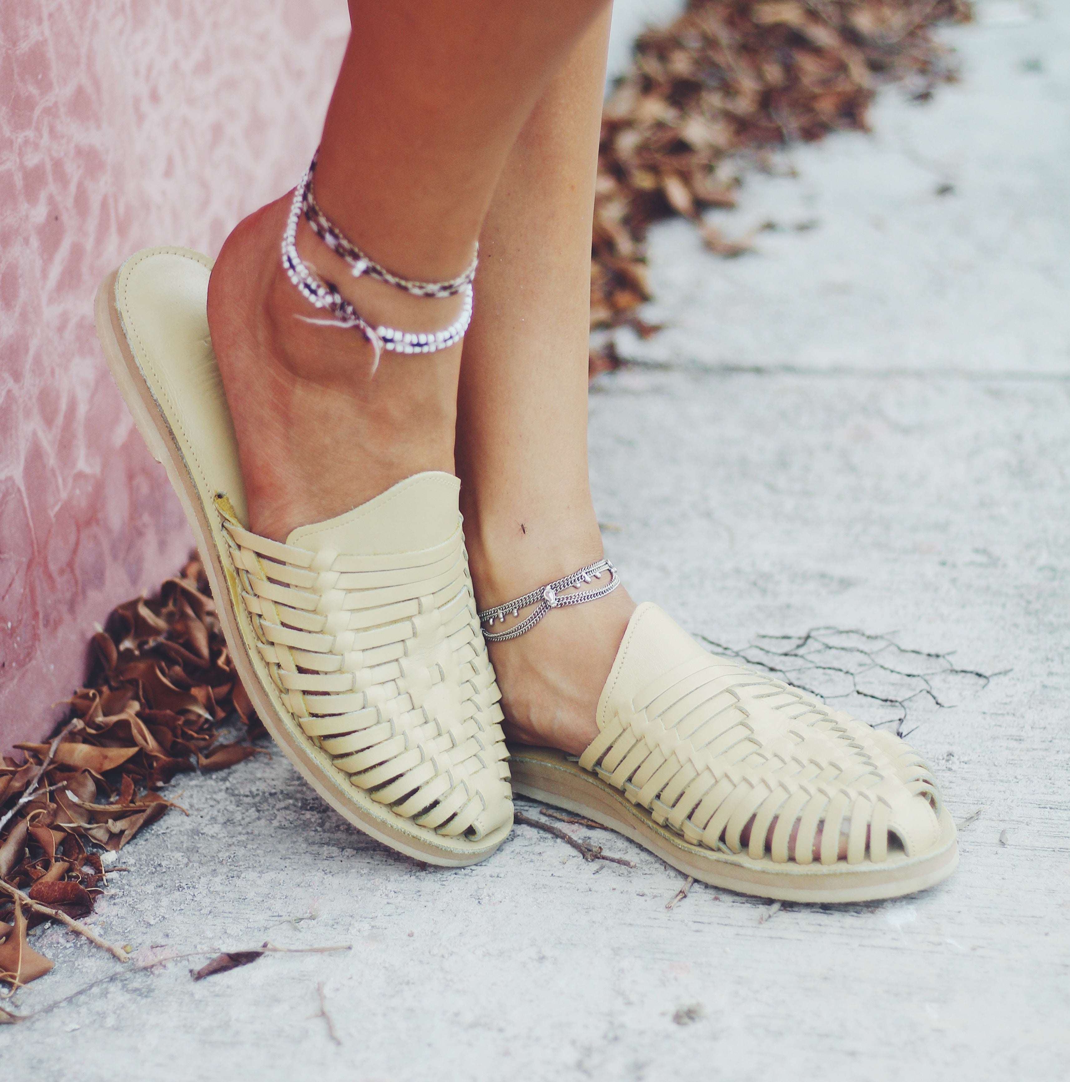 Slip Ons - Women's Huarache Sandals.