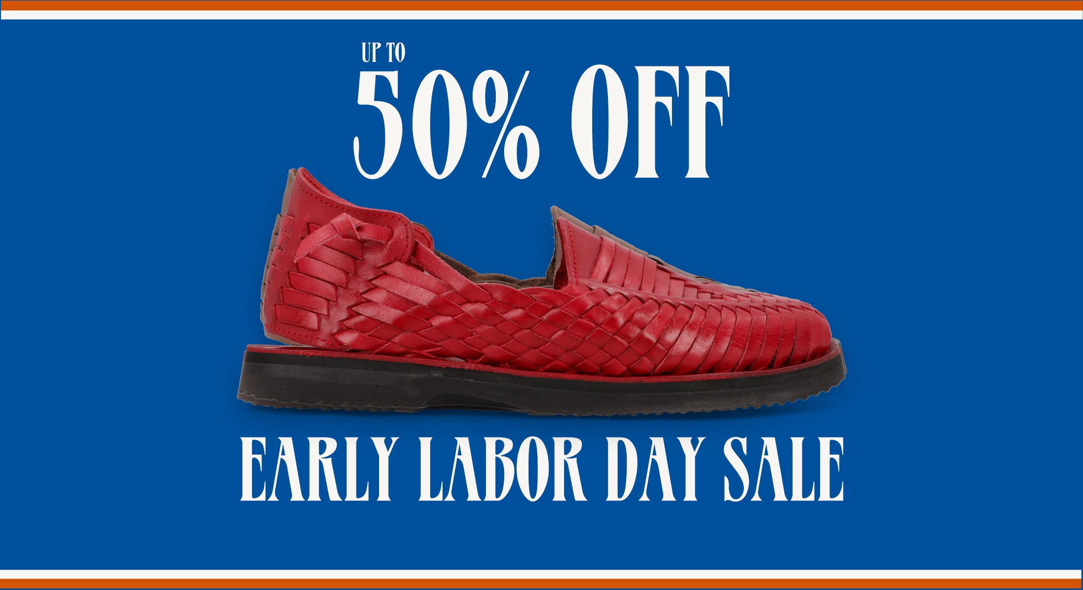 Labor Day Sale: Up to 50% Off on Espíritu Huaraches