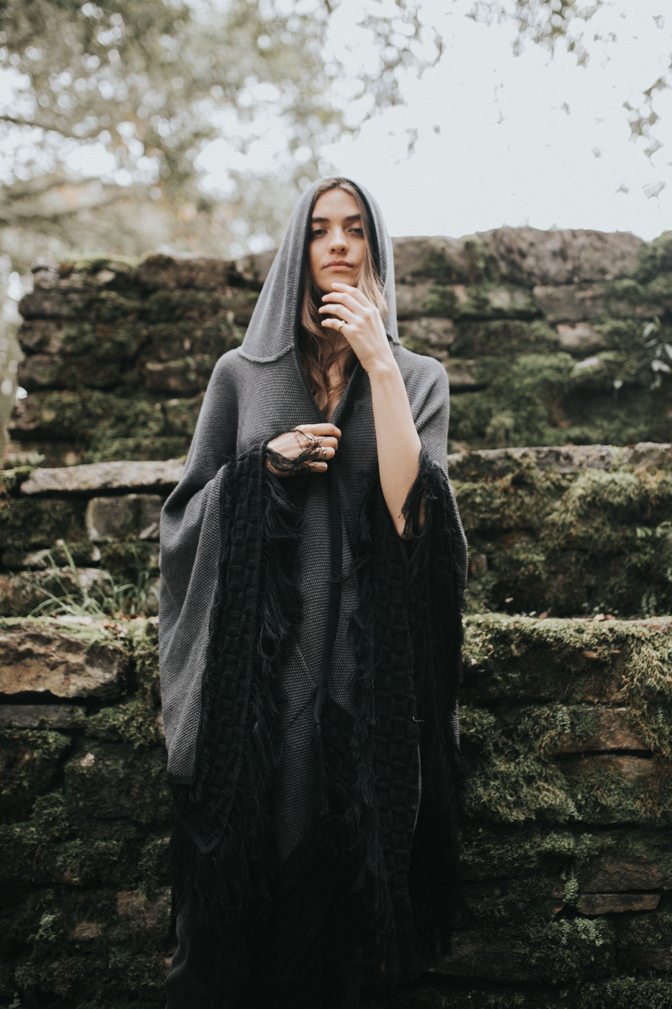 Prophecy Hoodie Poncho - Espiritu