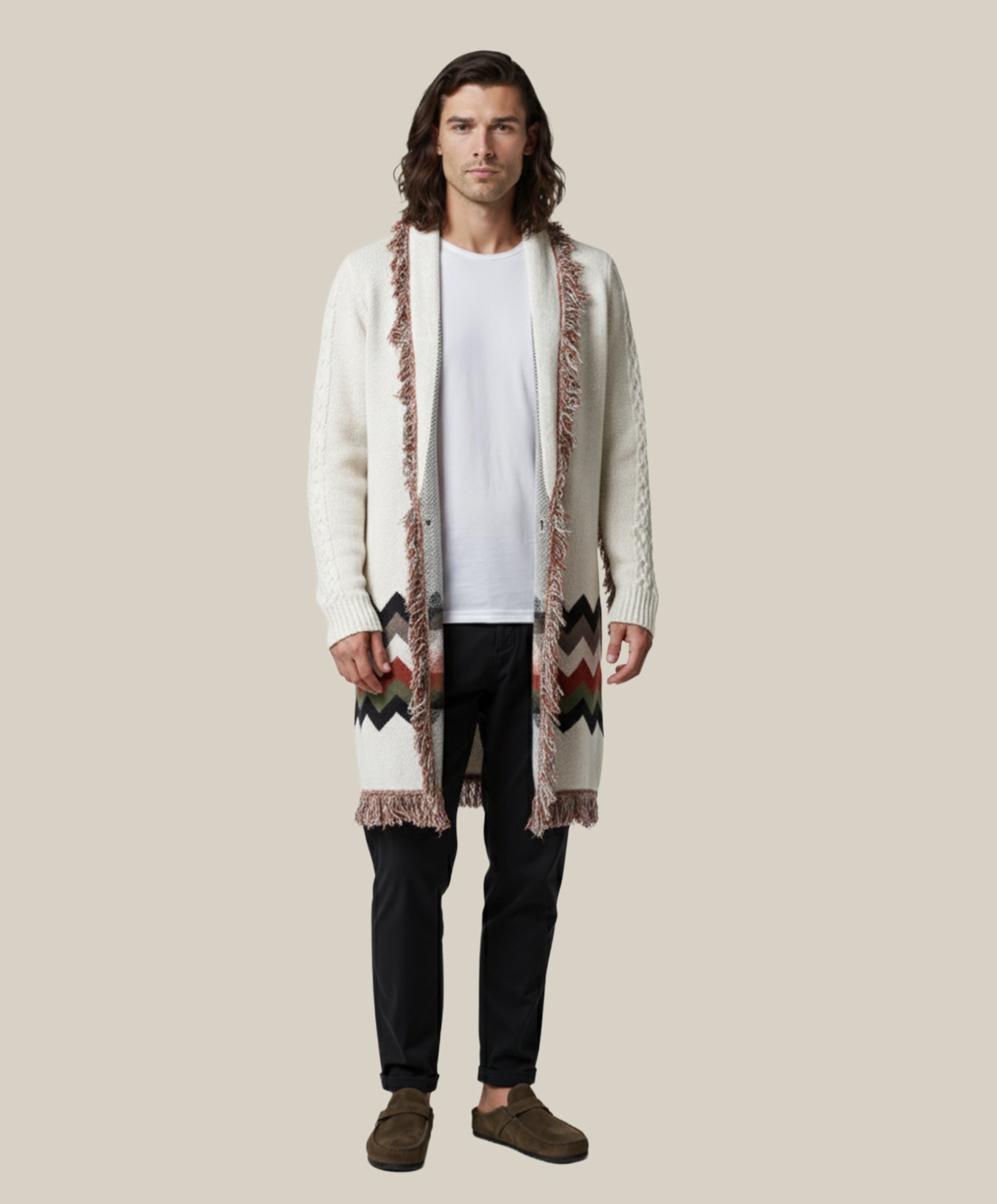 Paricutin V-Neck Heritage Cardigan - Espiritu