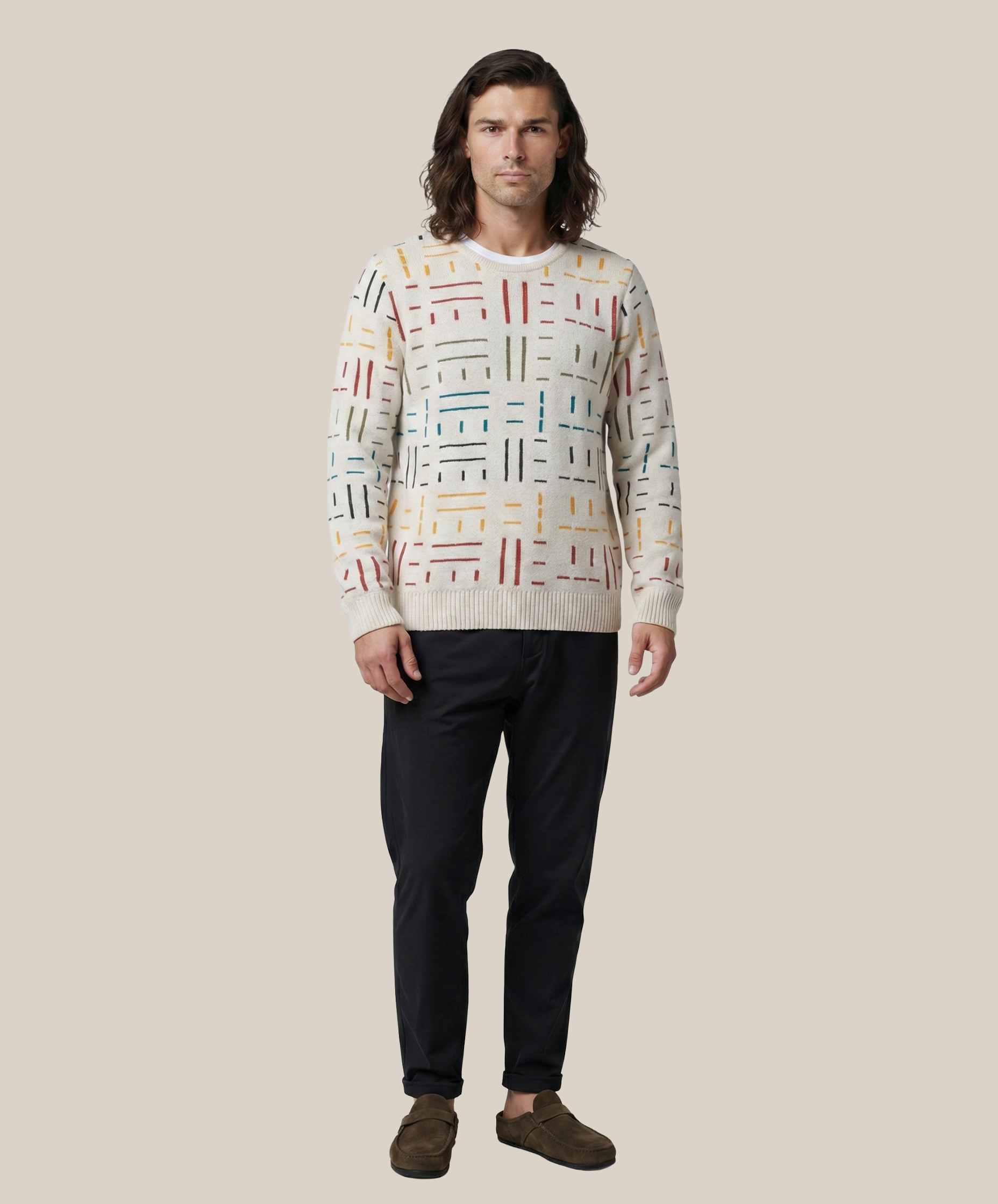 Tonalli Ash & Multicolor Lounge Sweater - Espiritu