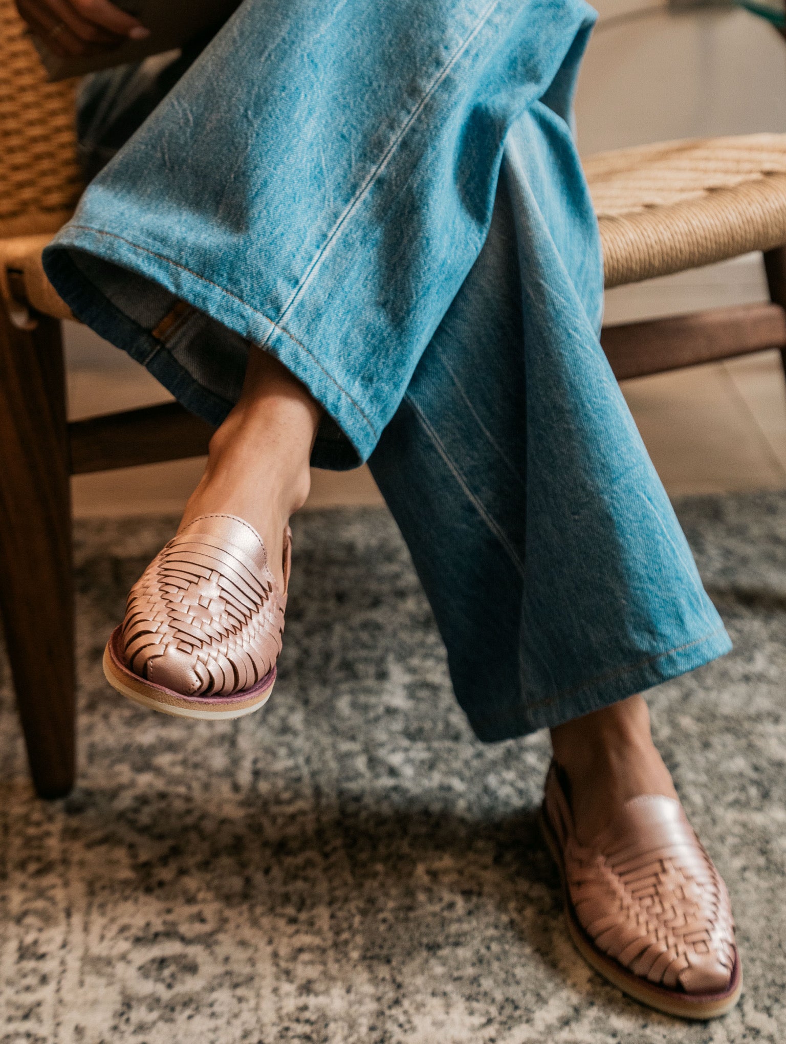 Rose Quartz Slip Ons  - Women - US - Espiritu