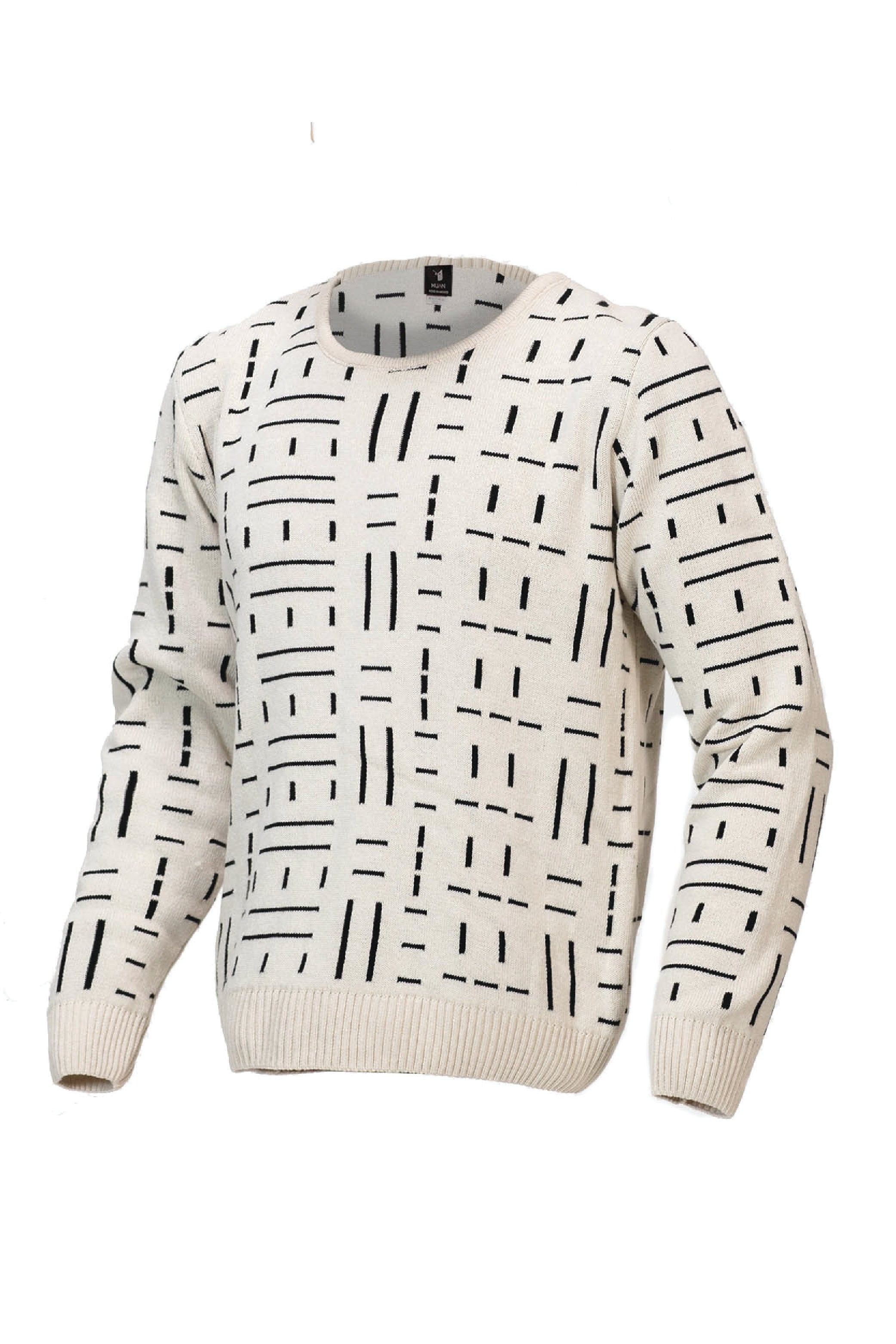 Tenoch Ash & Black Lounge Sweater