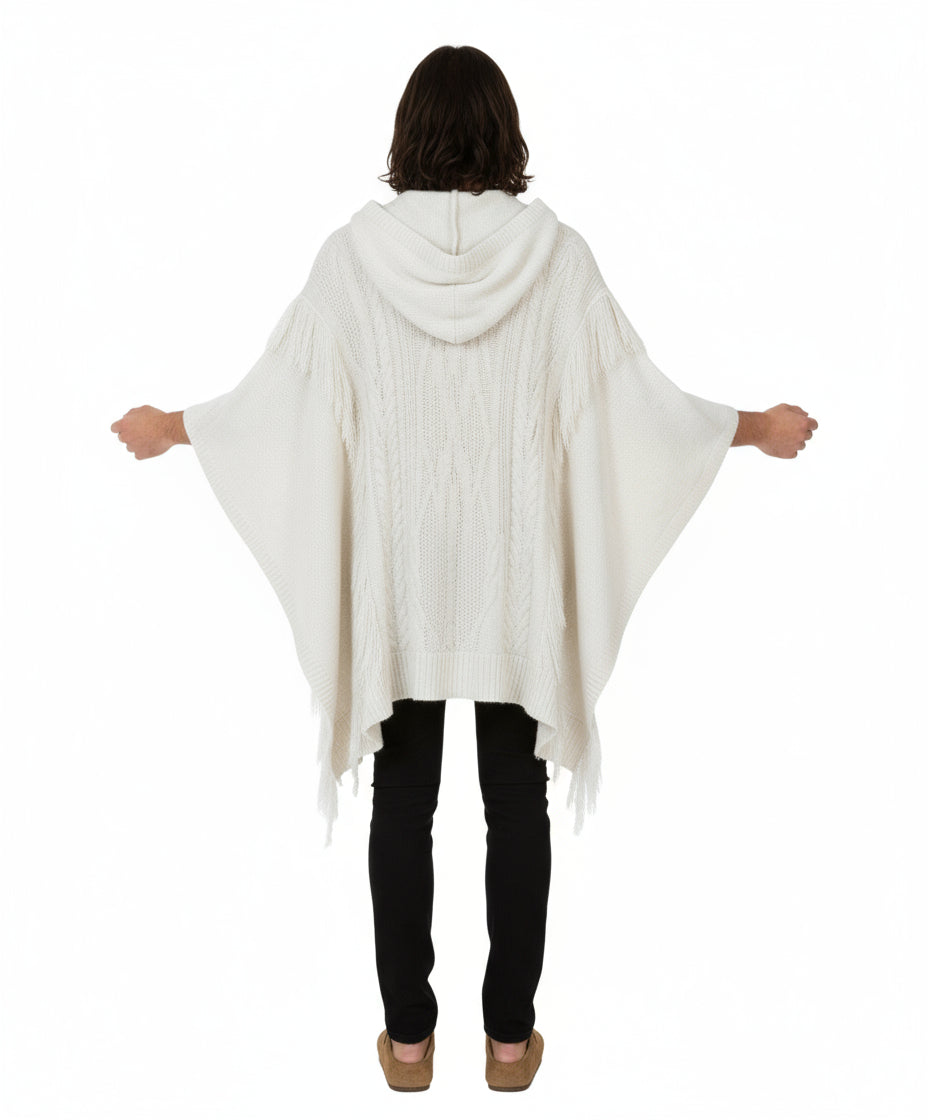 Full Moon Hoodie Poncho - Espiritu